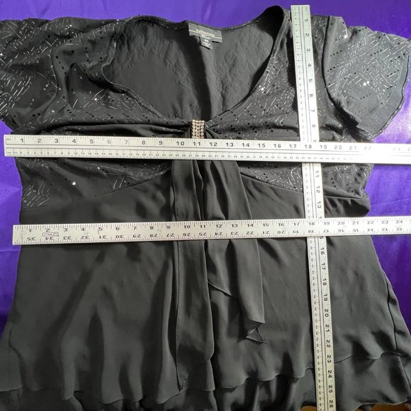 ๐R & M Richards Elegant Timeless 2-Pc Evening - Ball - Party- Event Pants Set - Picture 8 of 16